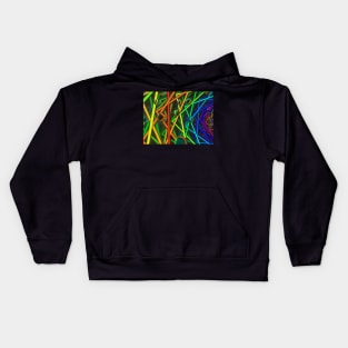 Water Drop Art Kids Hoodie